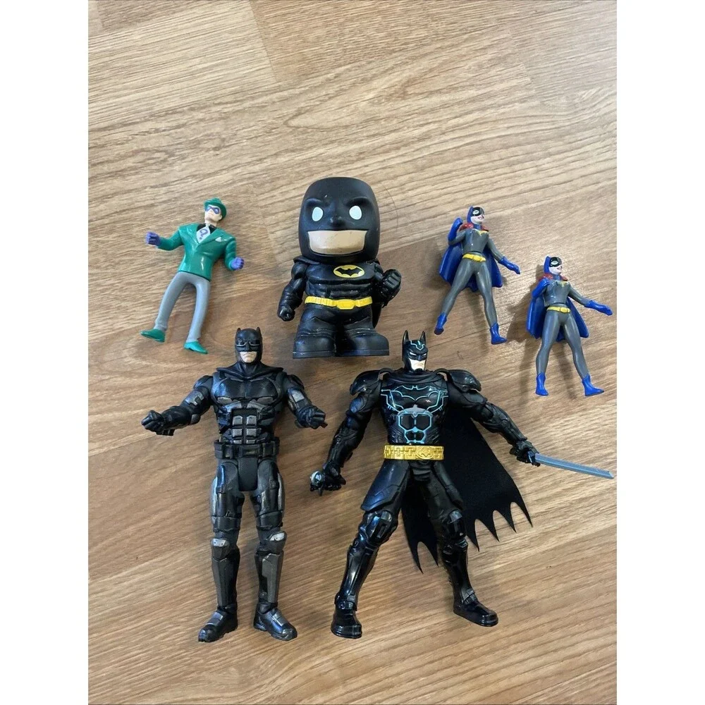 Mattel DC Multiverse Justice League Batman "Batfleck" 6" Action Figure Lot - Picture 3 of 11